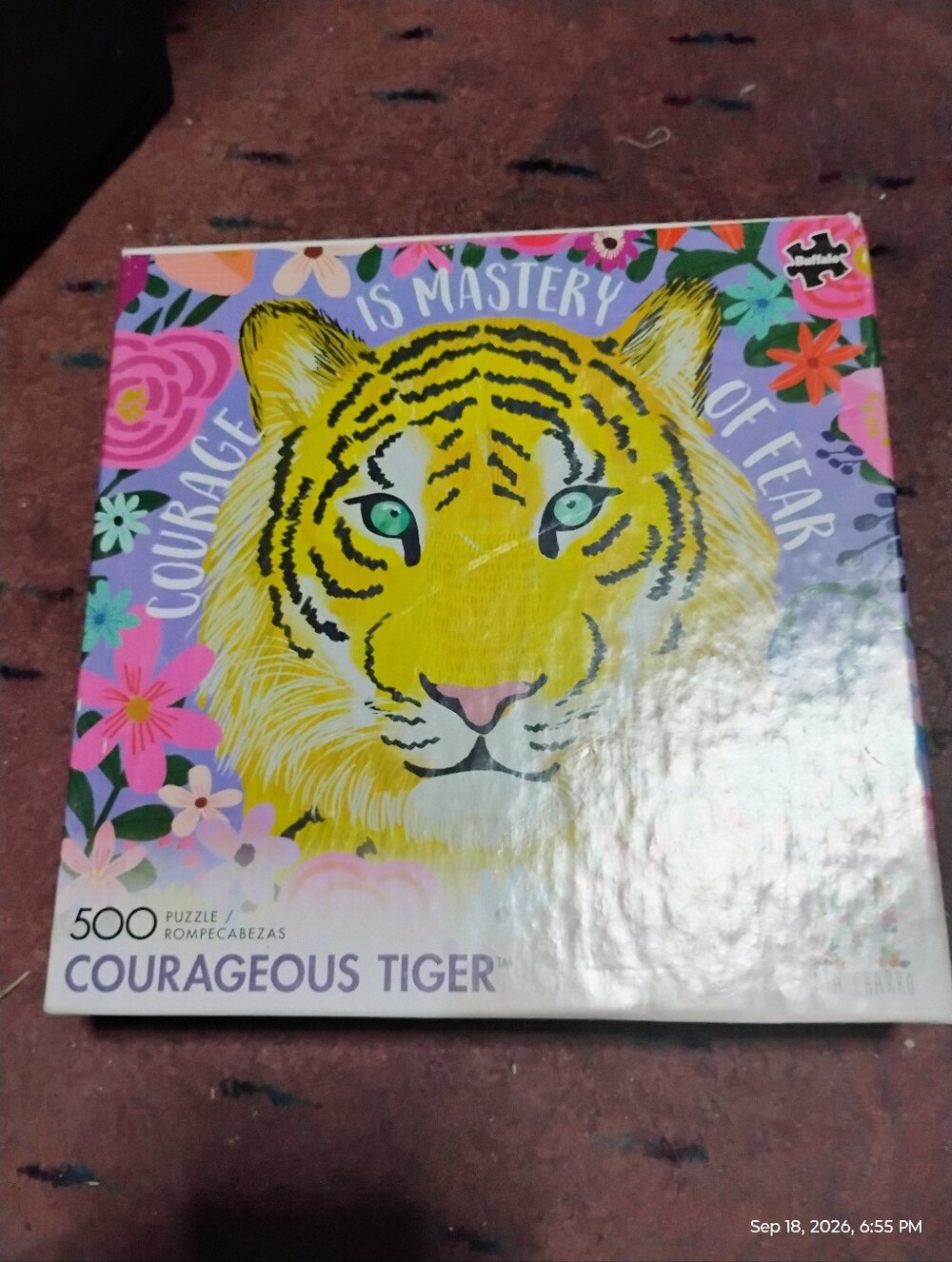 Brand New 500 Piece Tiger Puzzle